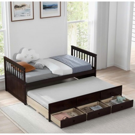 B092 Eps : Giường 2 Tầng Kéo - 1m / 1m